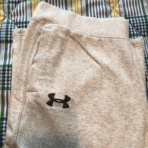 Wide leg under armor sweats